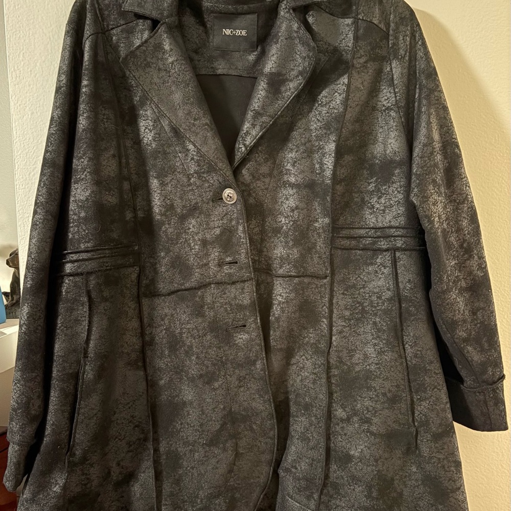 Nic and Zoe Women's Black Coat